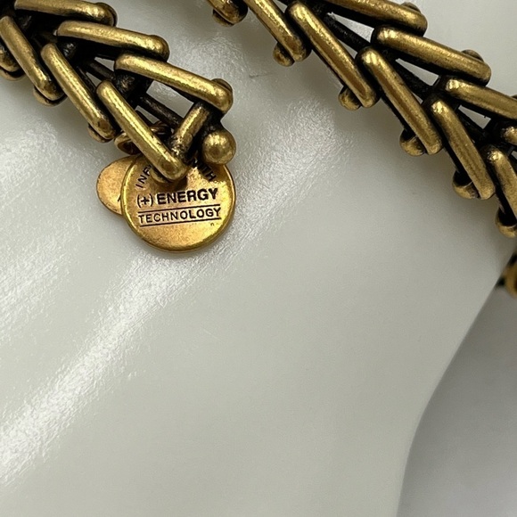 ALEXAND ANI Gypsy Wrap Bracelet Vintage 66 Retired Rafaelian Gold Finish - Picture 5 of 13